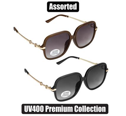 SUNGLASS PRE/LDS RND OVERSIZED CLASSIC