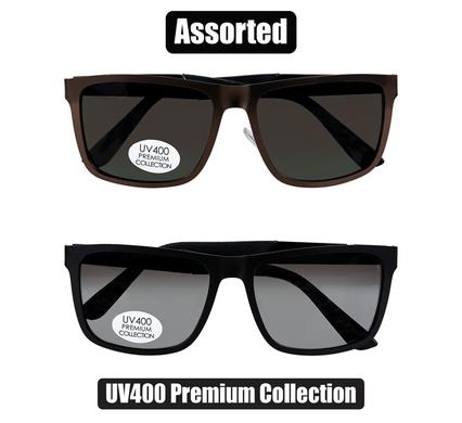 SUNGLASS PRE/MENS SQ METAL