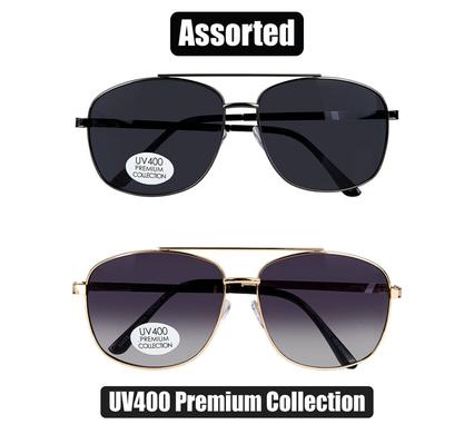 SUNGLASS PRE/MENS SQ AVIATOR