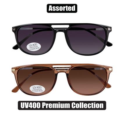 SUNGLASS PRE/UNISEX DETAILED WAYFARER