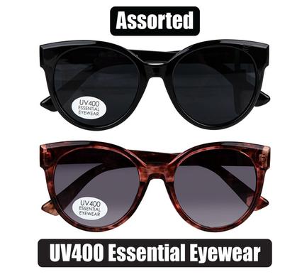 SUNGLASS ESS/LDS RND CATEYE