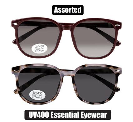 SUNGLASS ESS/LDS FASHION-OVERSIZED CAT