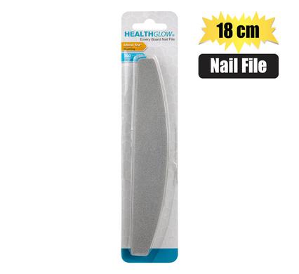 NAIL FILE 18cm 100-180 GRIT