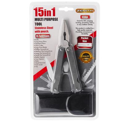 P/TOOL 15-IN-1 S/S    W/POUCH