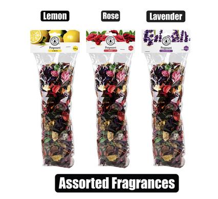 POTPOURRI BAGS ASSTD 120g