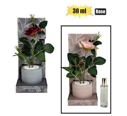 DIFFUSER FLOWER POT ROSE 30cm
