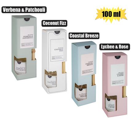 DIFFUSER SET 100ml & STICKS REED ASSTD