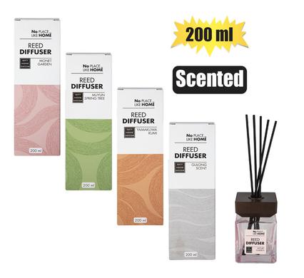 DIFFUSER SET 200ml & STICKS REED ASSTD