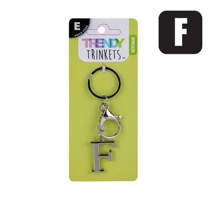KEYCHAIN ALPHA METAL F