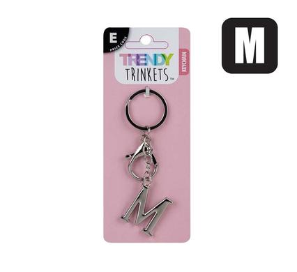 KEYCHAIN ALPHA METAL M