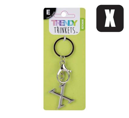 KEYCHAIN ALPHA METAL X