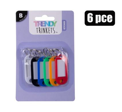 KEYCHAIN INDICATOR 6PCE
