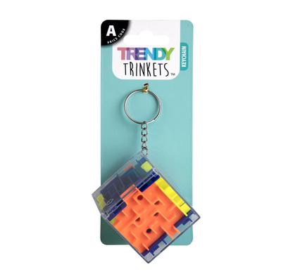 KEYCHAIN MAZE CUBE 4.5cm