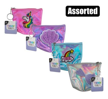 KEYCHAIN COIN PURSE RAINBOW