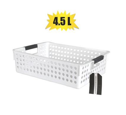 BASKET PL CIRCLES PATTERN 30x21x8cm 4.5L