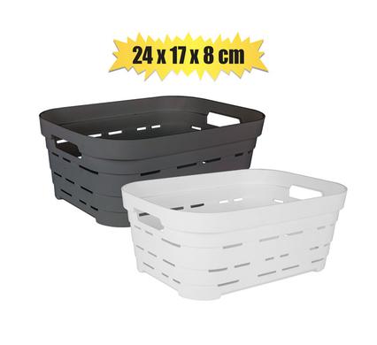 BASKET PL PYRAMID DESIGN 2.8L 24x17x8cm
