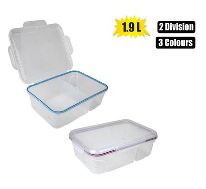 LUNCH BOX PL 1.9L 2-DIVISIONS