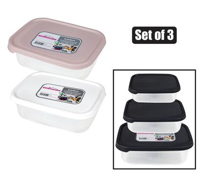 CONTAINER SET EMBOX RECT SET-3