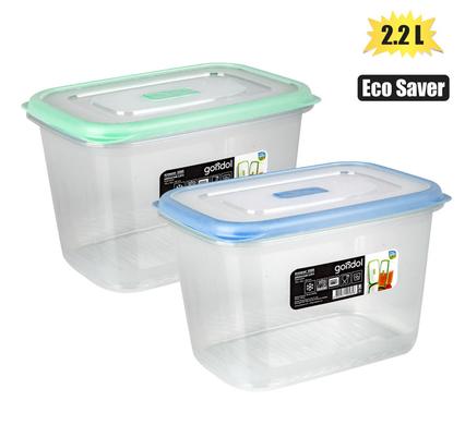 CONTAINER ECOSAVER 2,2L 19x16x13cm