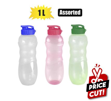WATER BOTTLE 1L GRIP