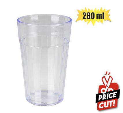 TUMBLER PL 280ml CLEAR