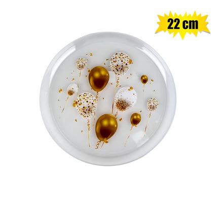 PLATE PL PARTY 22cm