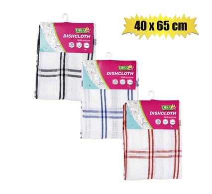 DISH CLOTH COTTON 40x65cm ECO HONEYCOMB