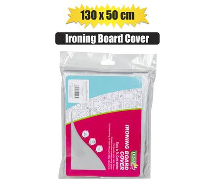 IRONING BOARD COVER 130x50cm DRAWSTRING