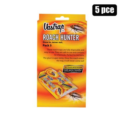 VASTRAP ROACH-TRAP 5PCE            BOXED