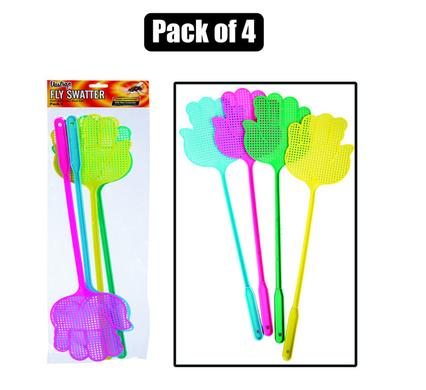 FLY-SWATTERS PL                 SET-OF-4