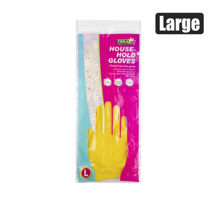 GLOVES RUBBER HOUSEHOLD LARGE   PER-PAIR