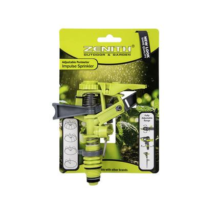 SPRINKLER IMPULSE-HEAD ZENITH GREEN