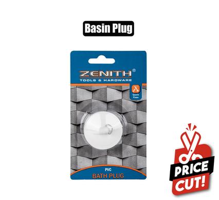 BATH-PLUG WHITE                   ZENITH