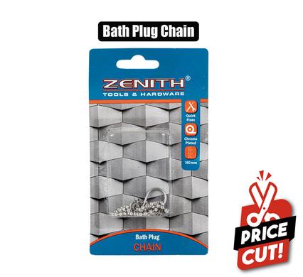 BATH-PLUG-CHAIN 380mm ZENITH