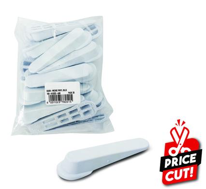 DOOR-WEDGE VINYL BULK WHITE