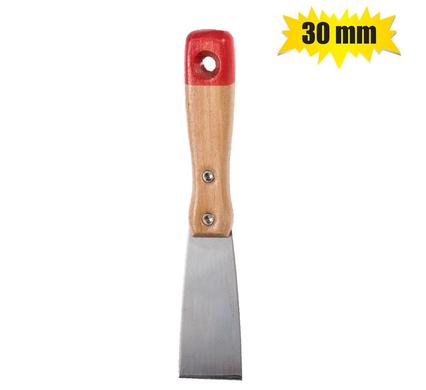 SCRAPER PAINT WOODEN HANDLE   30mm
