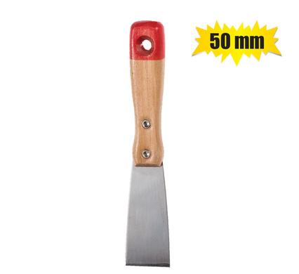 SCRAPER PAINT WOODEN HANDLE   50mm