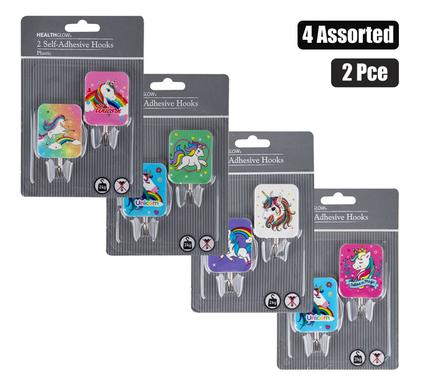 HOOK PL ADHESIVE SQUARE 2PCE  MERMAID