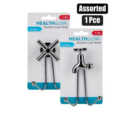 HOOK PVC SUCTION 1PC ASSORTED