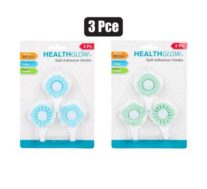 HOOK PL ADHESIVE ASSTD 3PCE