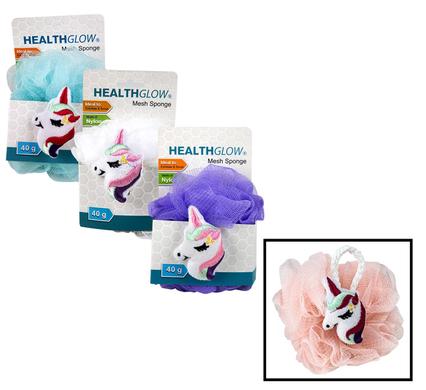 BATH SPONGE MESH UNICORN