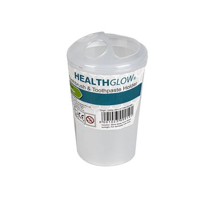 TOOTHBRUSH HOLDER PL 3 BRUSH/TOOTHPASTE
