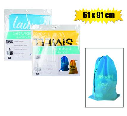 LAUNDRY BAG W/DRAWSTRING         61x91cm