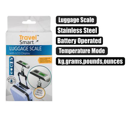 TRAVEL LUGGAGE SCALE 50kg CAPACITY B/O