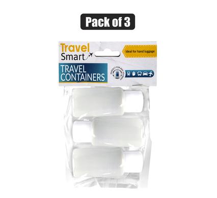 TRAVEL BOTTLES 50ml 3-PACK