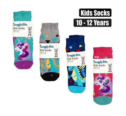 SOCKS INDOOR W/GRIP SIZE 4-7YRS