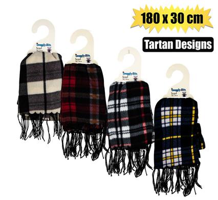 SCARF ADULT 180x30cm ASSTD DESIGNS