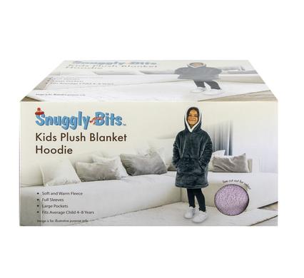 BLANKET PLUSH KIDS HOODIE