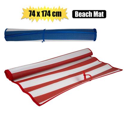 BEACH MAT PP WOVEN 74x174cm