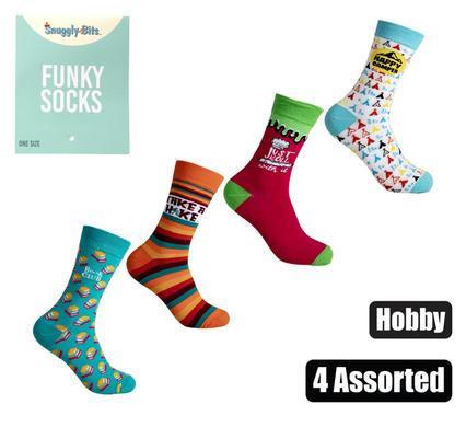 SOCKS UNISEX HOBBY DESIGNS
